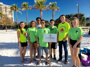 Beach Cleanup at Marco South Beach @ Marco Island South Beach